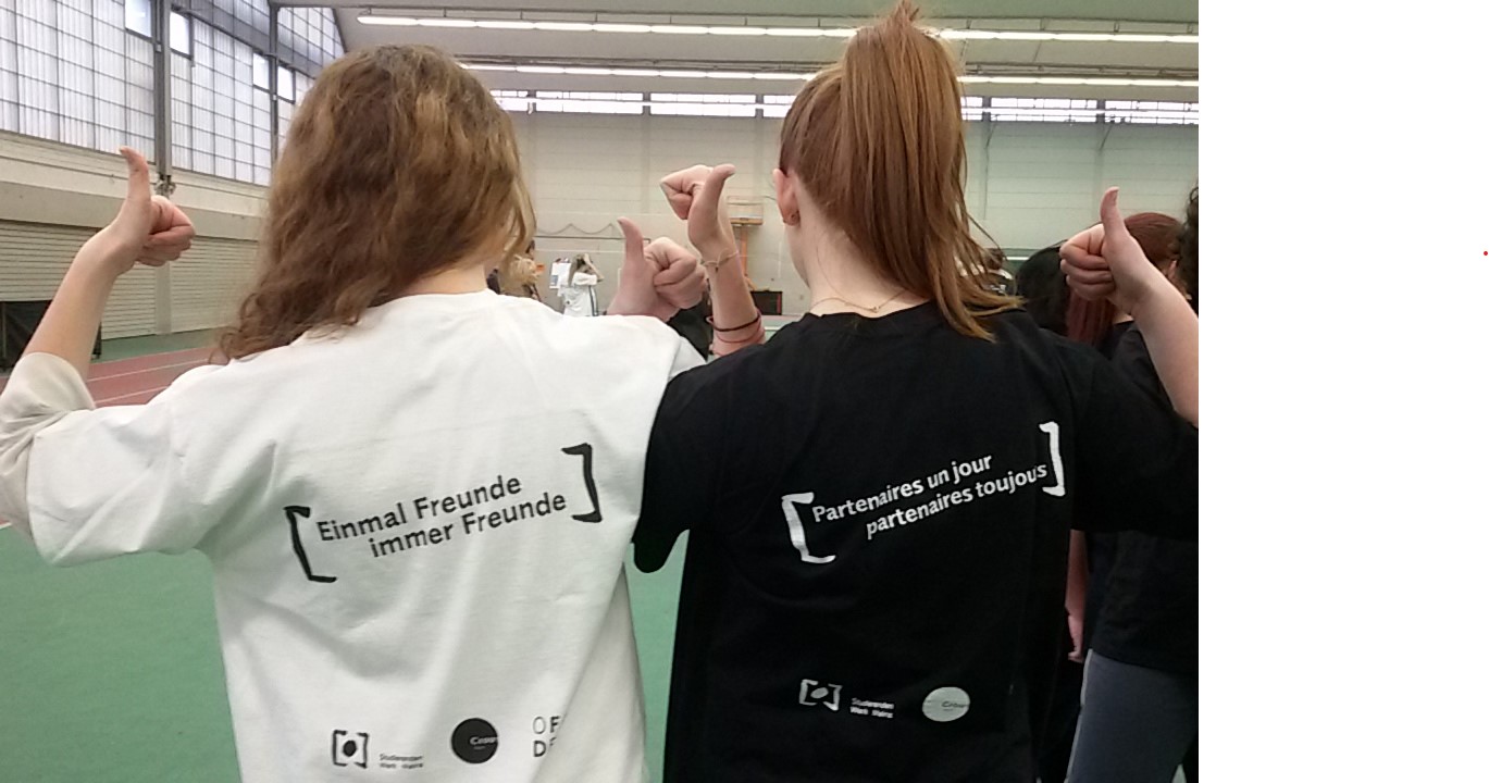 Sportaustausch mit Studierenden aus Mainz und Dijon. Foto/©: Studierendenwerk, JGU